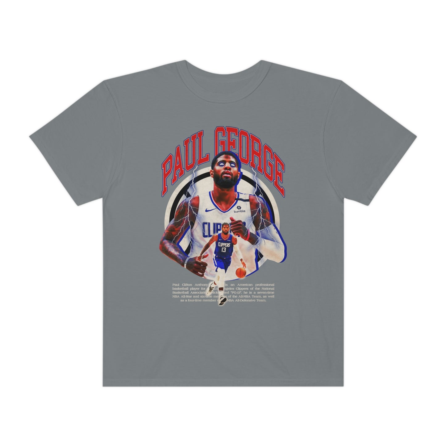 Clipper Basketball Paul Unisex Garment-Dyed T-shirt