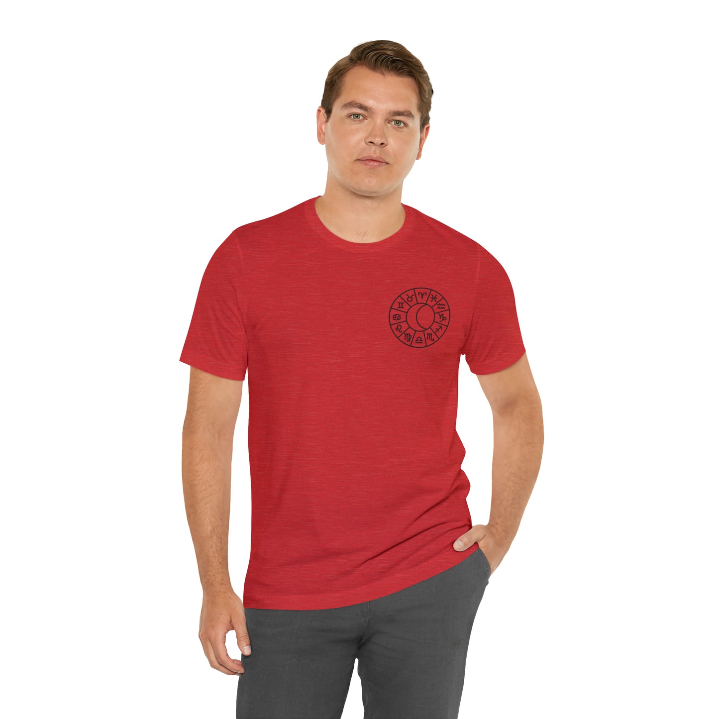Zodiac Sagittarius - Astrology Unisex Jersey Short Sleeve Tee Front/Back Print
