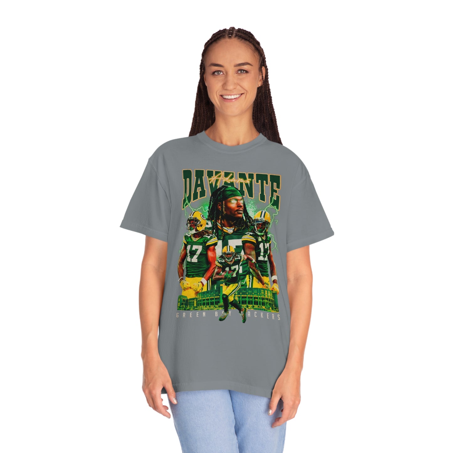 Davante Greenbay Football Unisex Garment-Dyed T-shirt