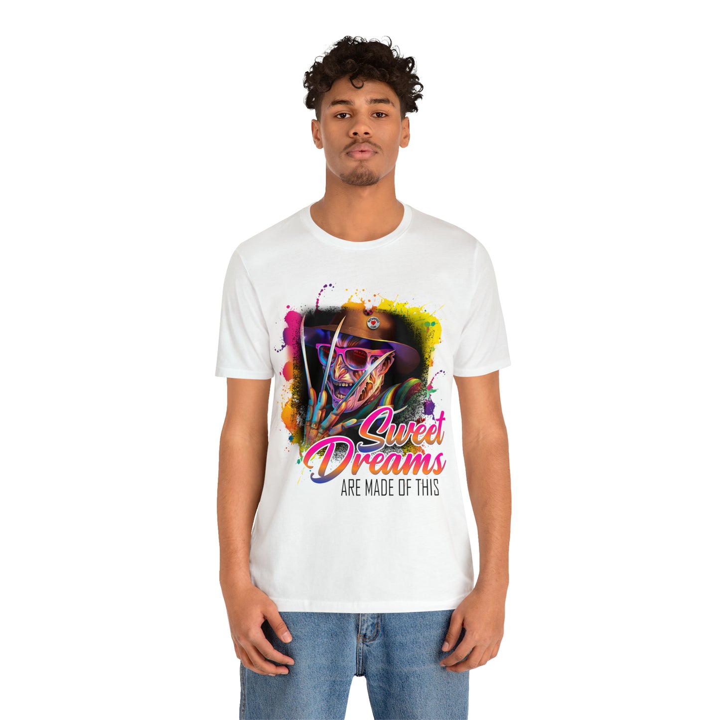Freddy Krueger Sweet Dreams | Unisex Jersey Short Sleeve Tee