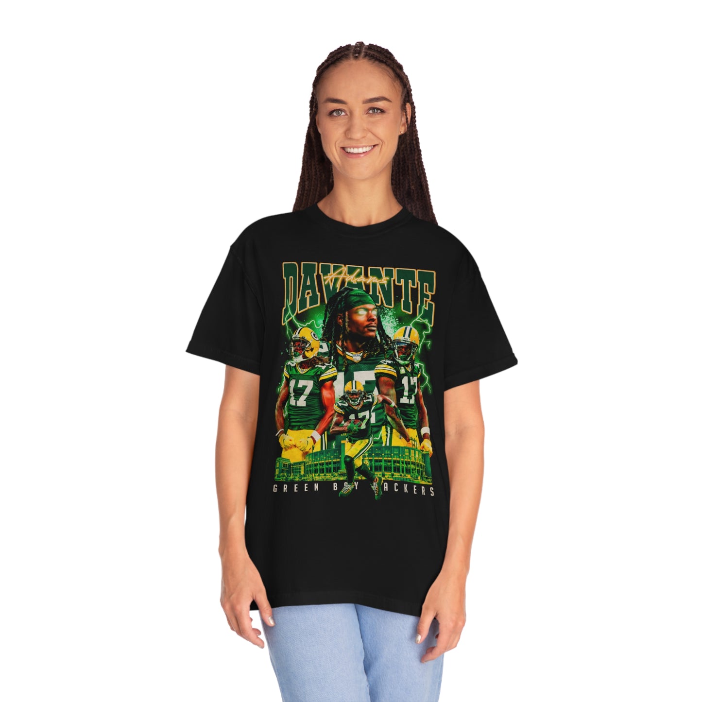 Davante Greenbay Football Unisex Garment-Dyed T-shirt