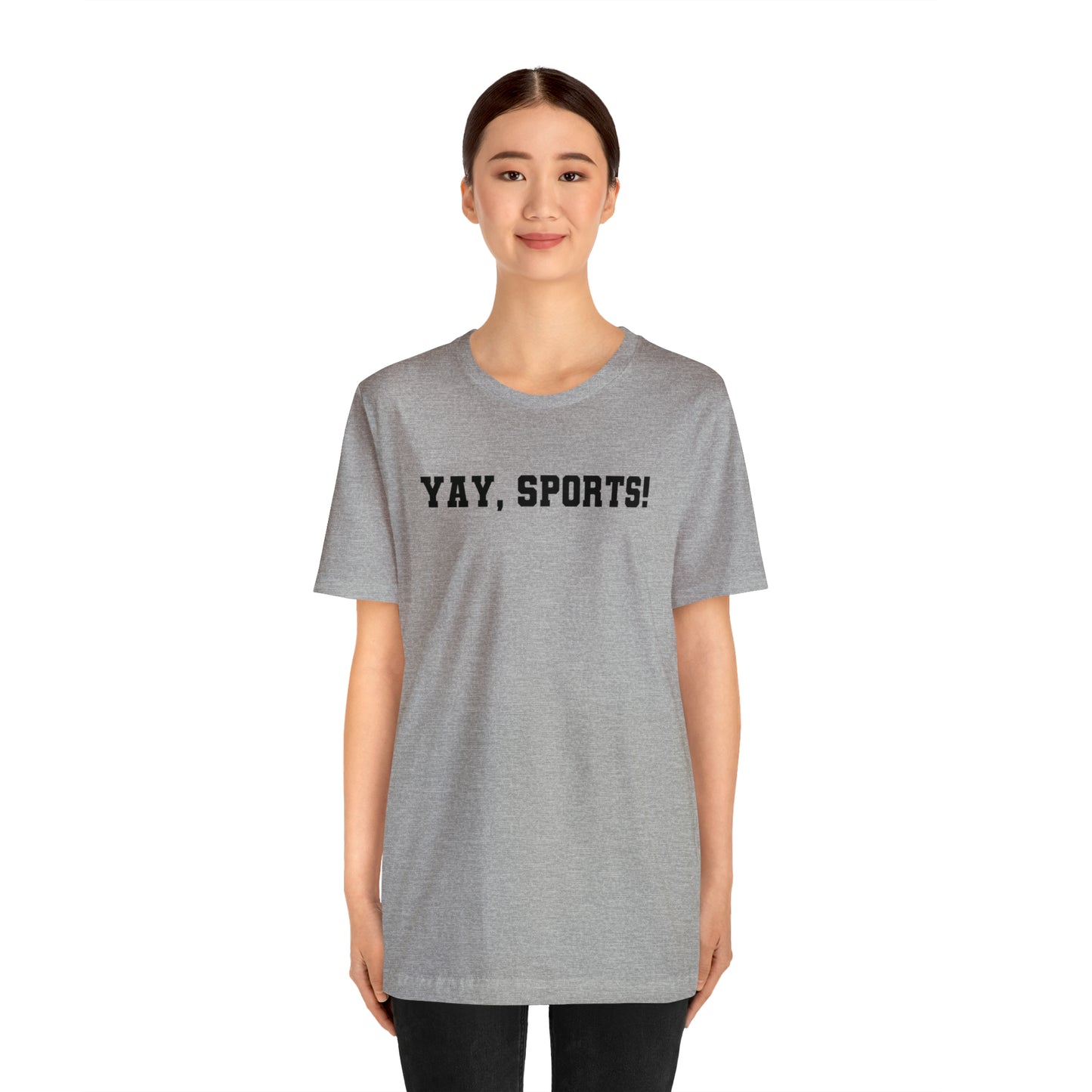 Yay, Sports! Unisex Jersey Short Sleeve Tee