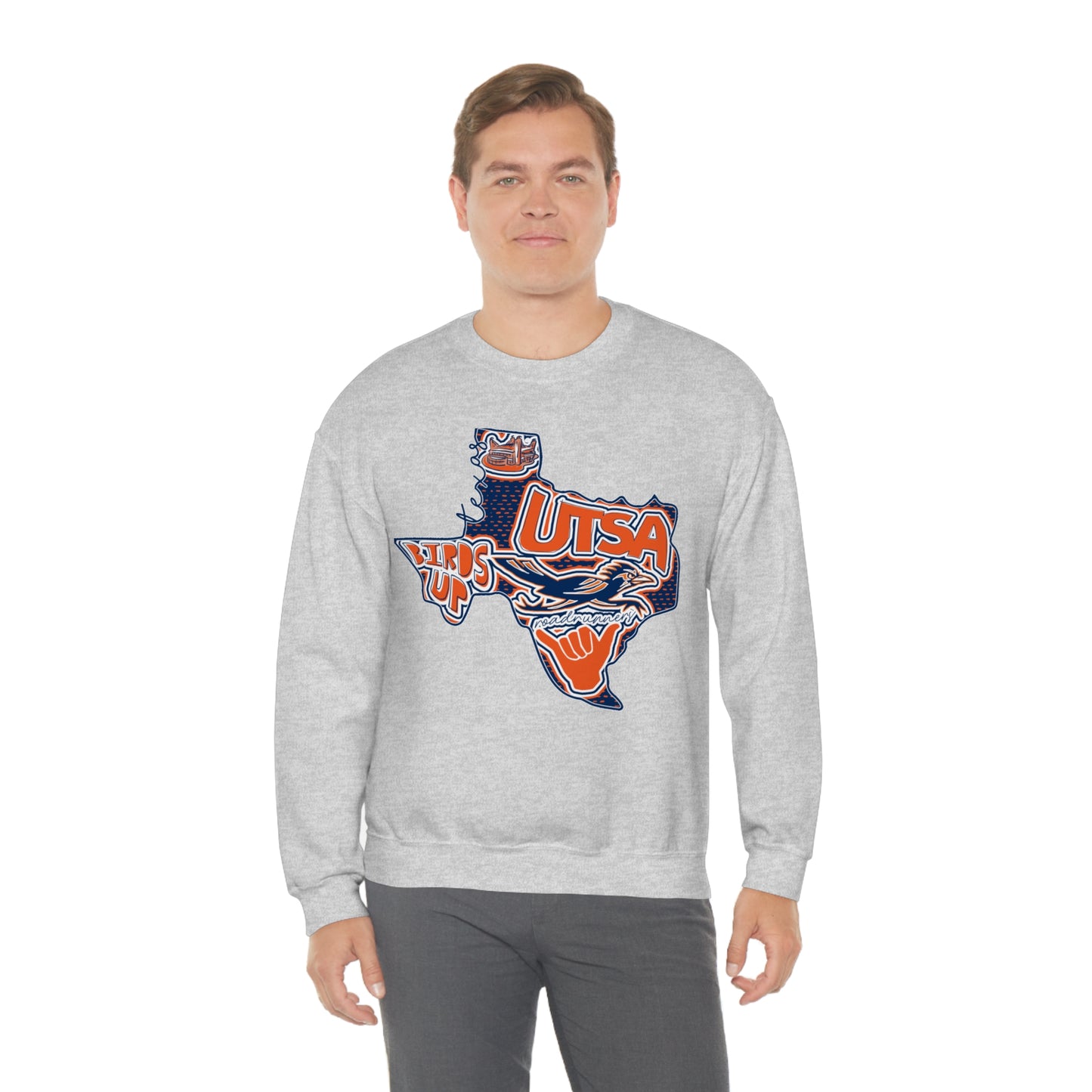 UTSA Football Unisex Heavy Blend Crewneck Sweatshirt