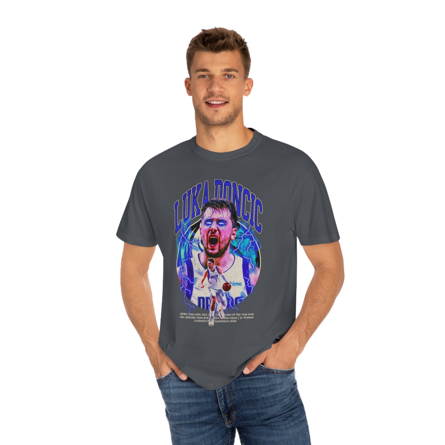 Luca Doncic Basketball Unisex Garment-Dyed T-shirt