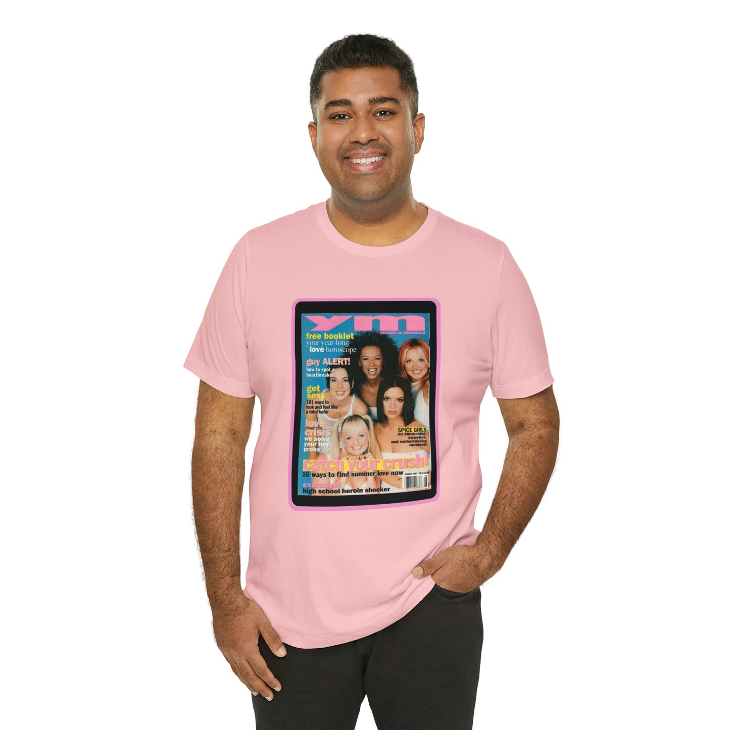90s Throwback Spice Girls Unisex Jersey Short Sleeve Tee
