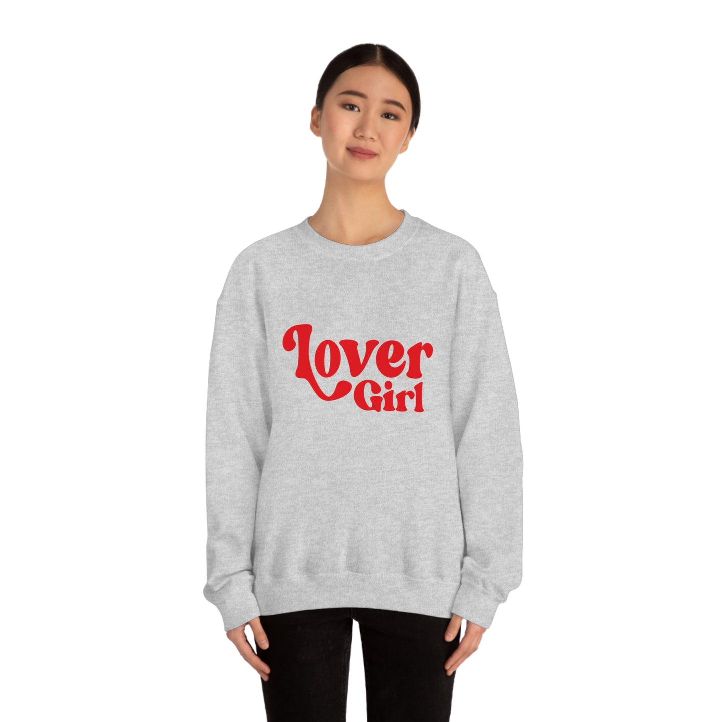 Lover Girl Valentines Day Unisex Heavy Blend Crewneck Sweatshirt