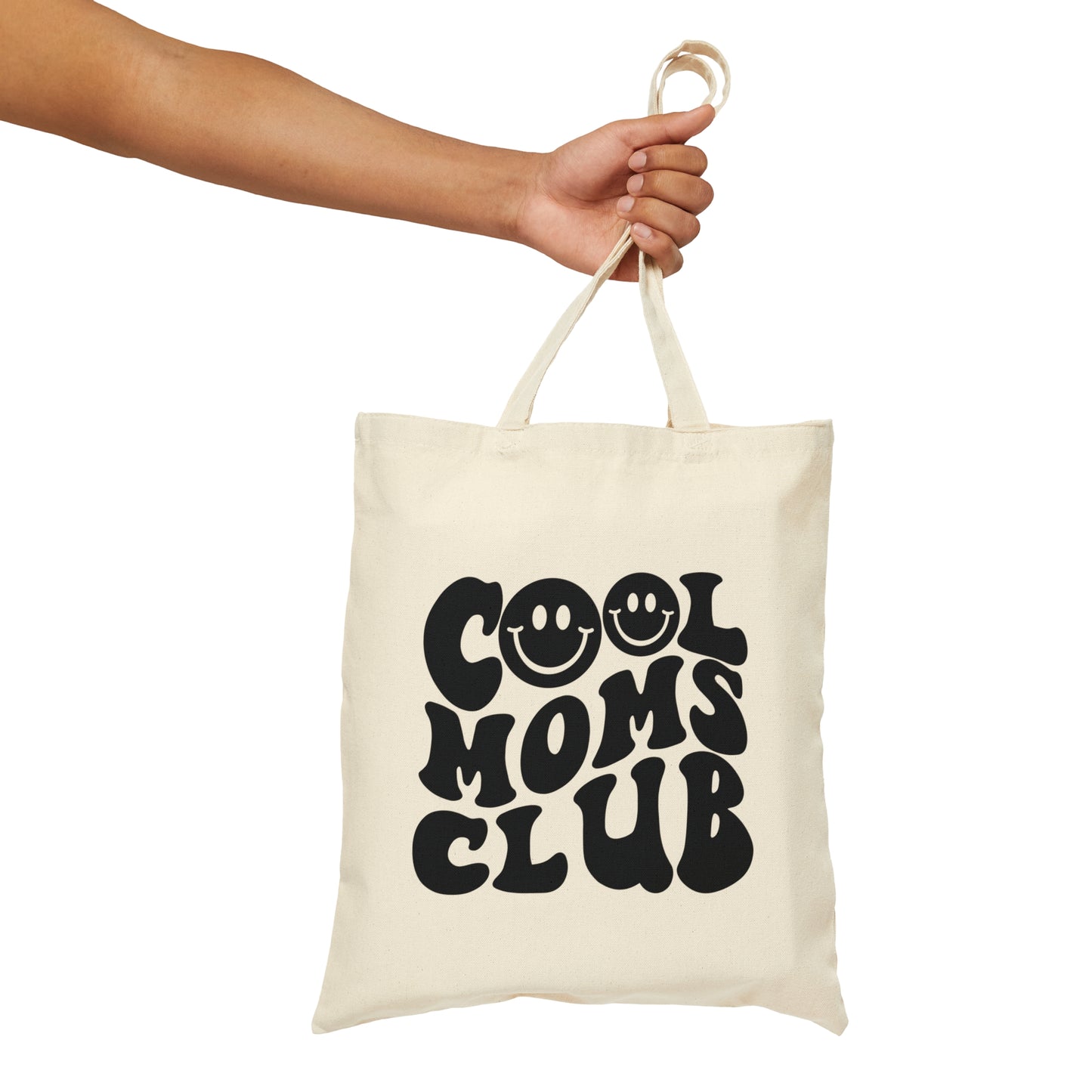 Cool Moms Club Canvas Tote Bag