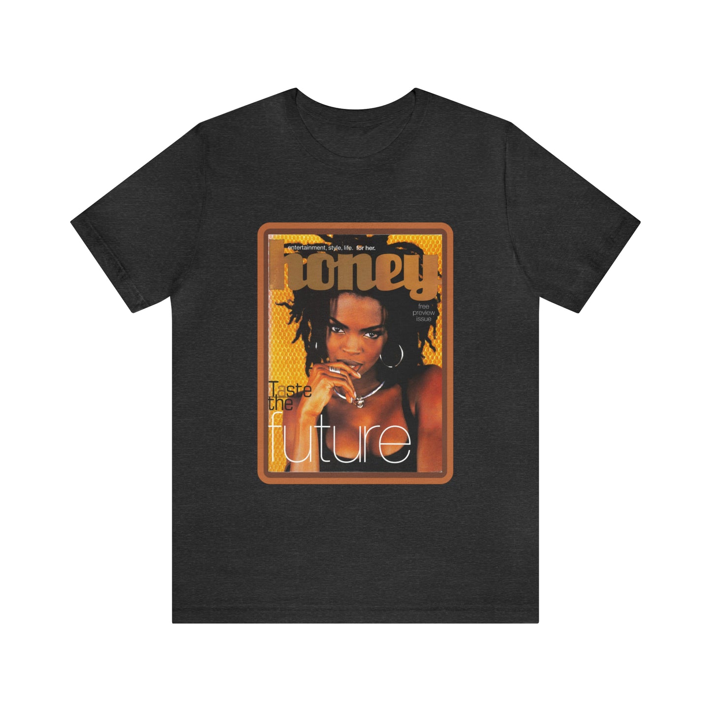 90s Throwback Lauryn Hill Vibe Magazine Unisex Jersey Short Sleeve Tee