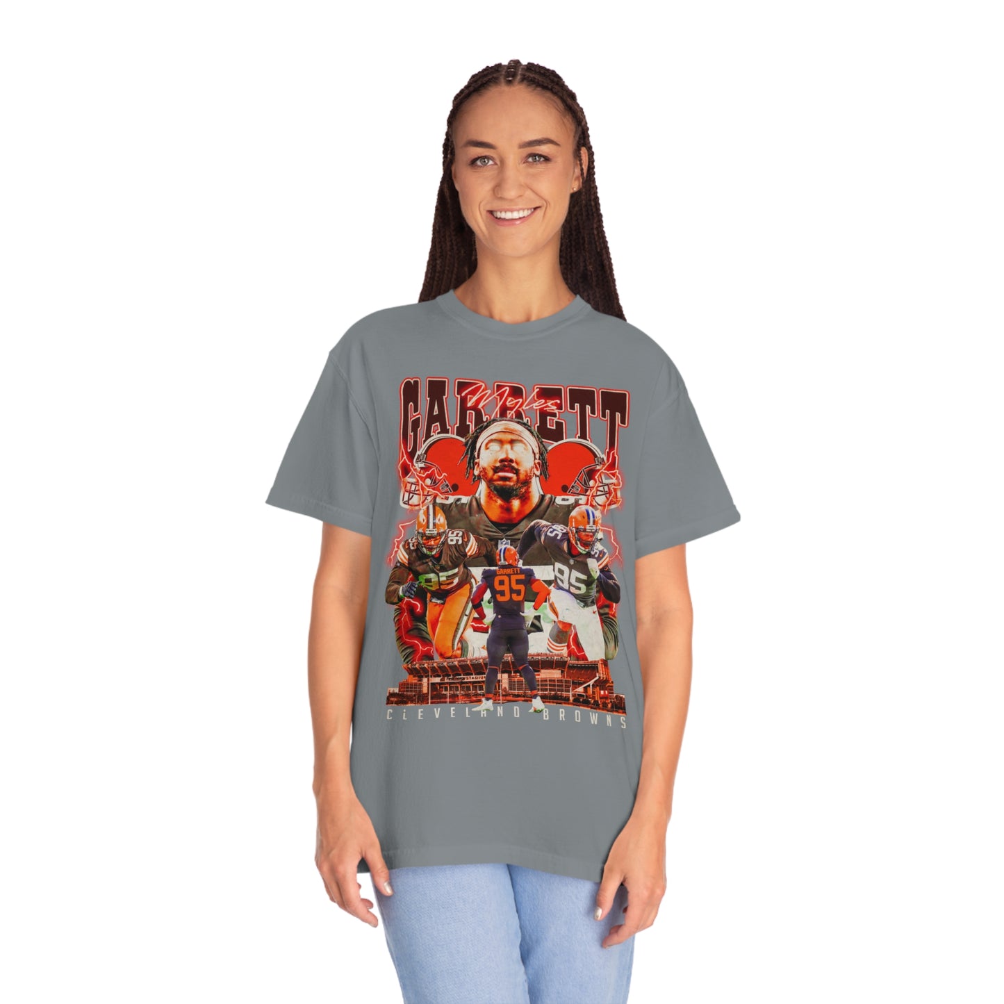 Garrett Browns Football Unisex Garment-Dyed T-shirt