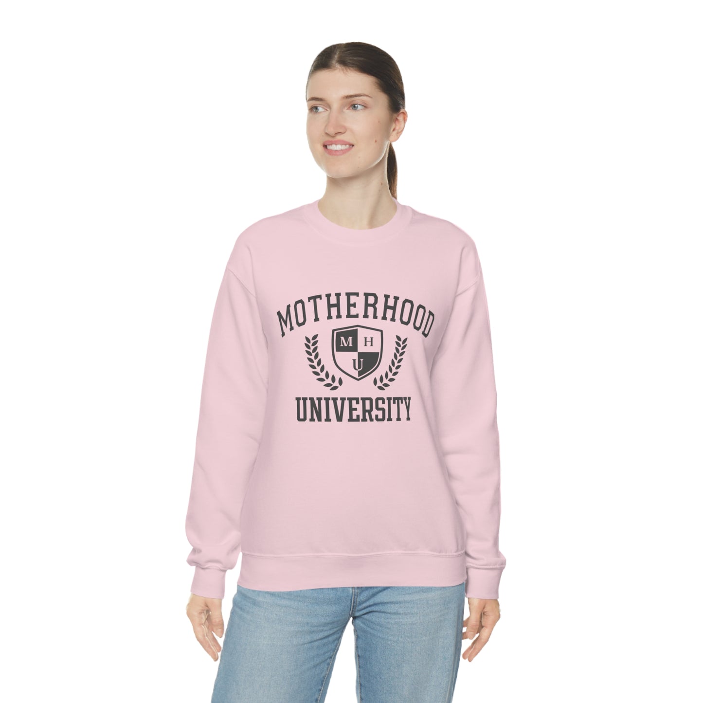 Motherhood University Unisex DryBlend® Crewneck Sweatshirt
