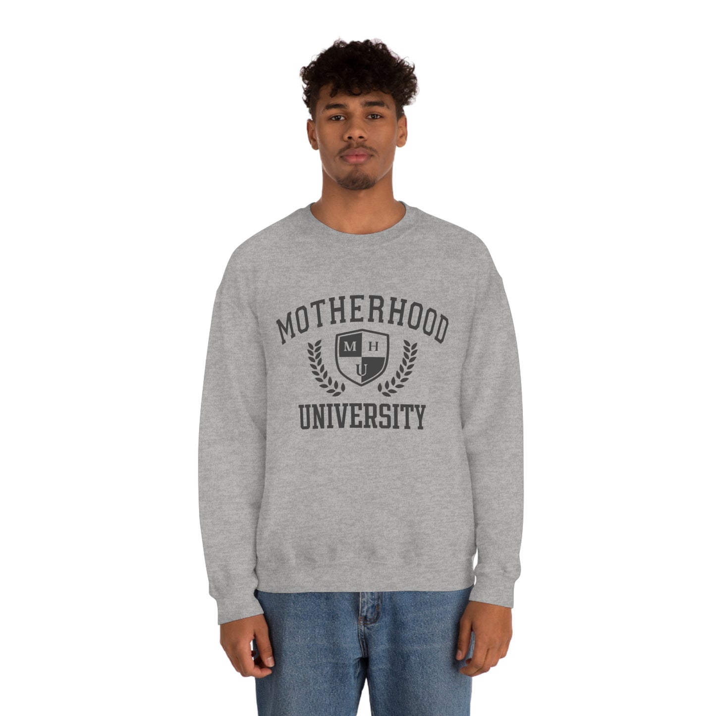 Motherhood University Unisex DryBlend® Crewneck Sweatshirt