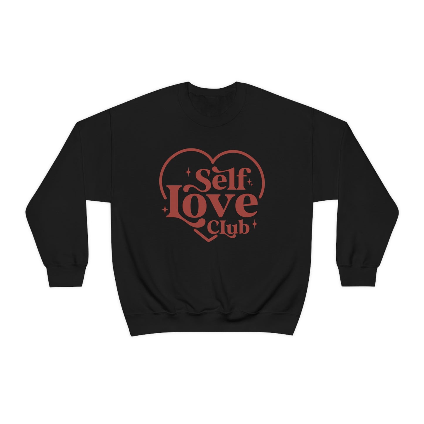 Self Love Club Valentines Day Unisex Heavy Blend Crewneck Sweatshirt