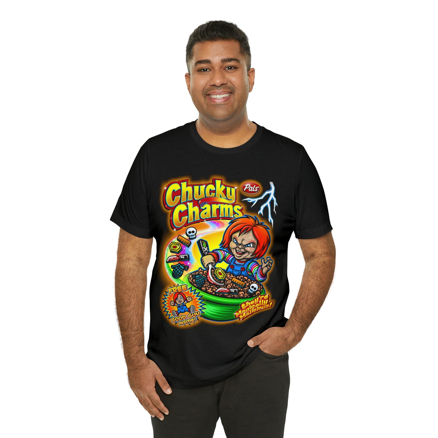 Chucky Charms | Unisex Jersey Short Sleeve Tee