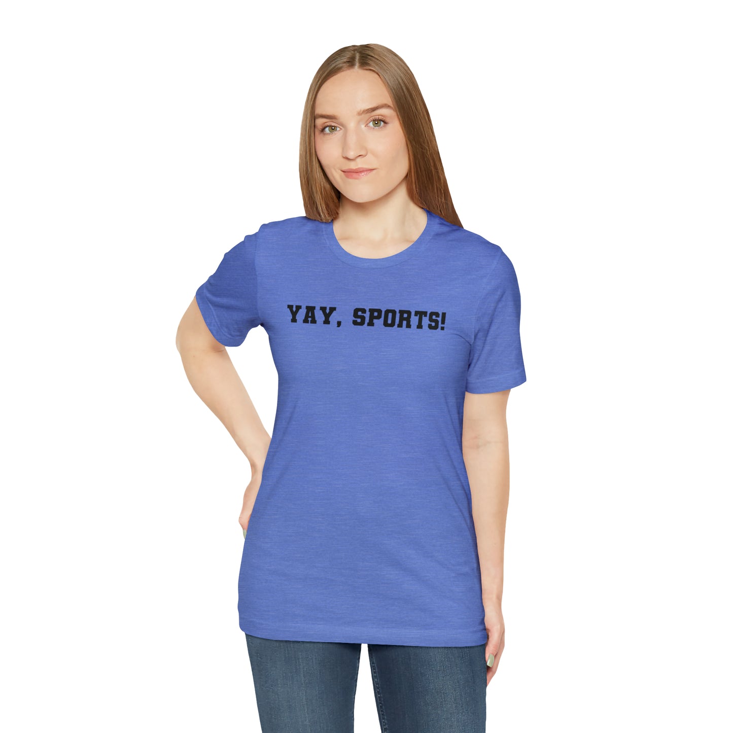 Yay, Sports! Unisex Jersey Short Sleeve Tee