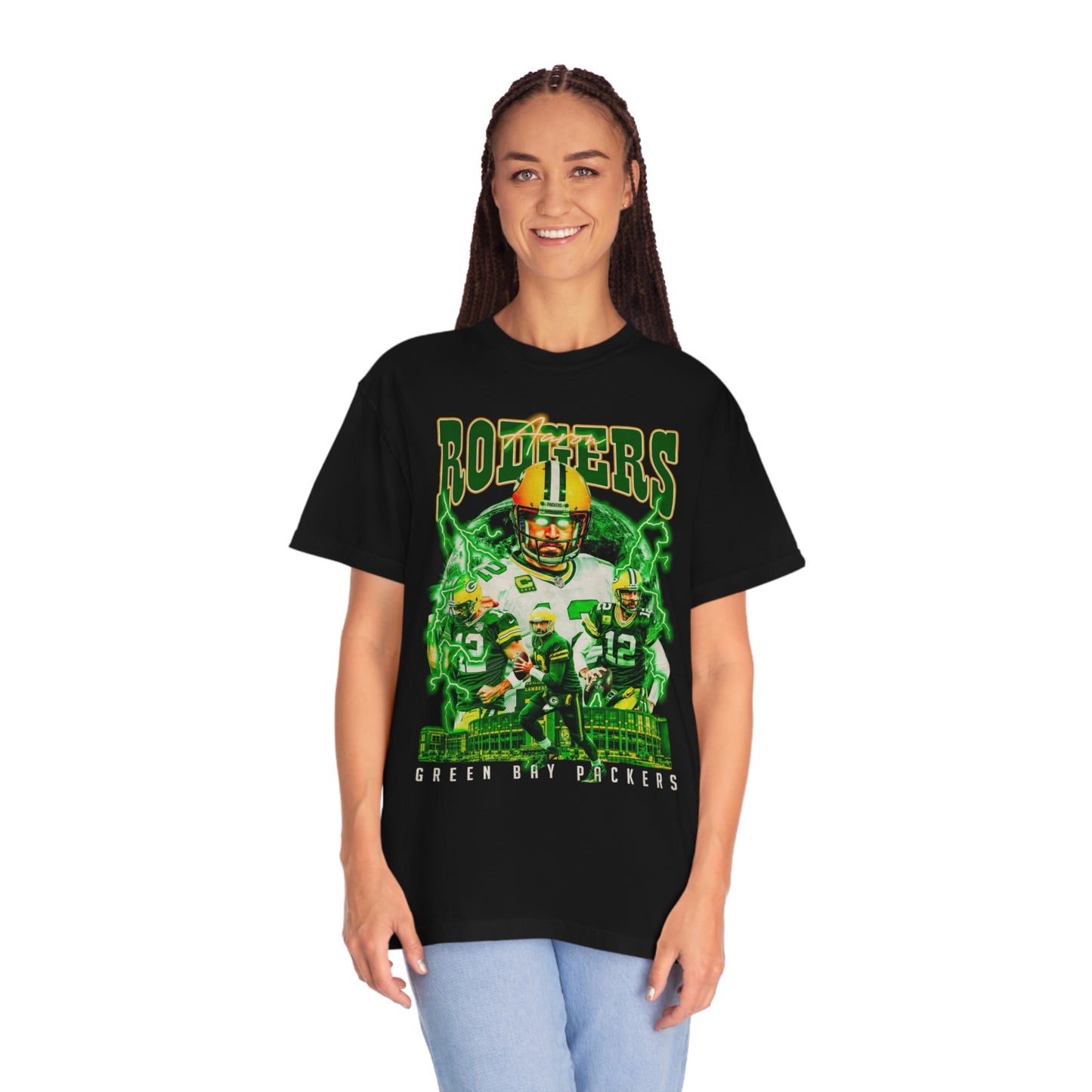 Rodgers Greenbay Football Unisex Garment-Dyed T-shirt