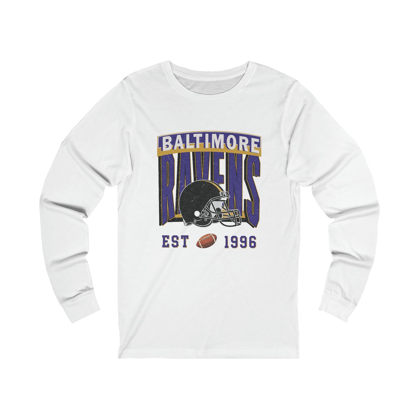 Baltimore Ravens Football Unisex Jersey Long Sleeve Tee
