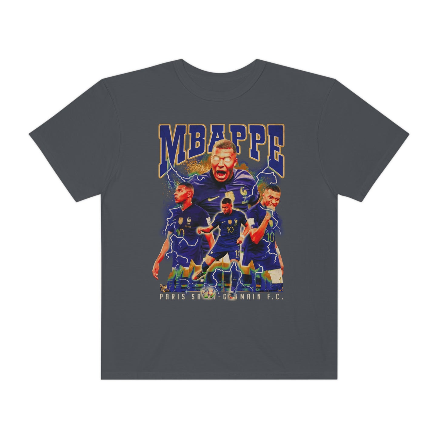 Mbappe Soccer Unisex Garment-Dyed T-shirt
