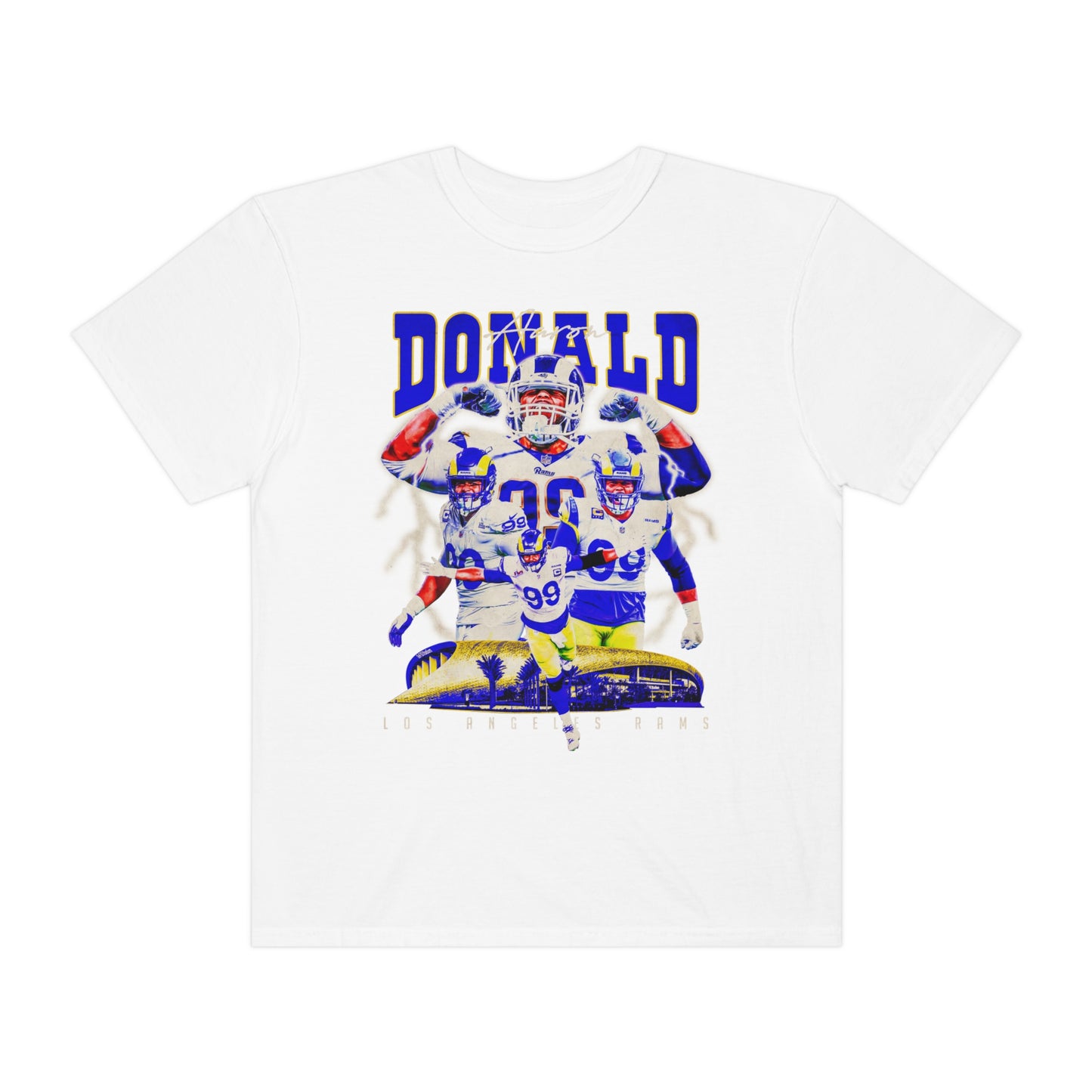 Donald Rams Football Unisex Garment-Dyed T-shirt
