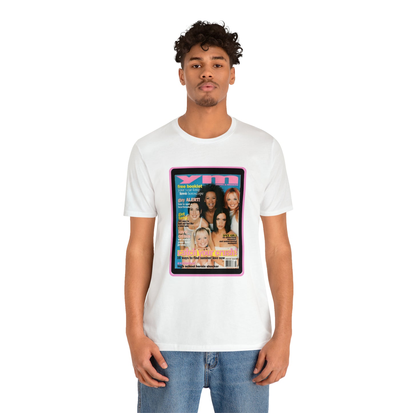 90s Throwback Spice Girls Unisex Jersey Short Sleeve Tee