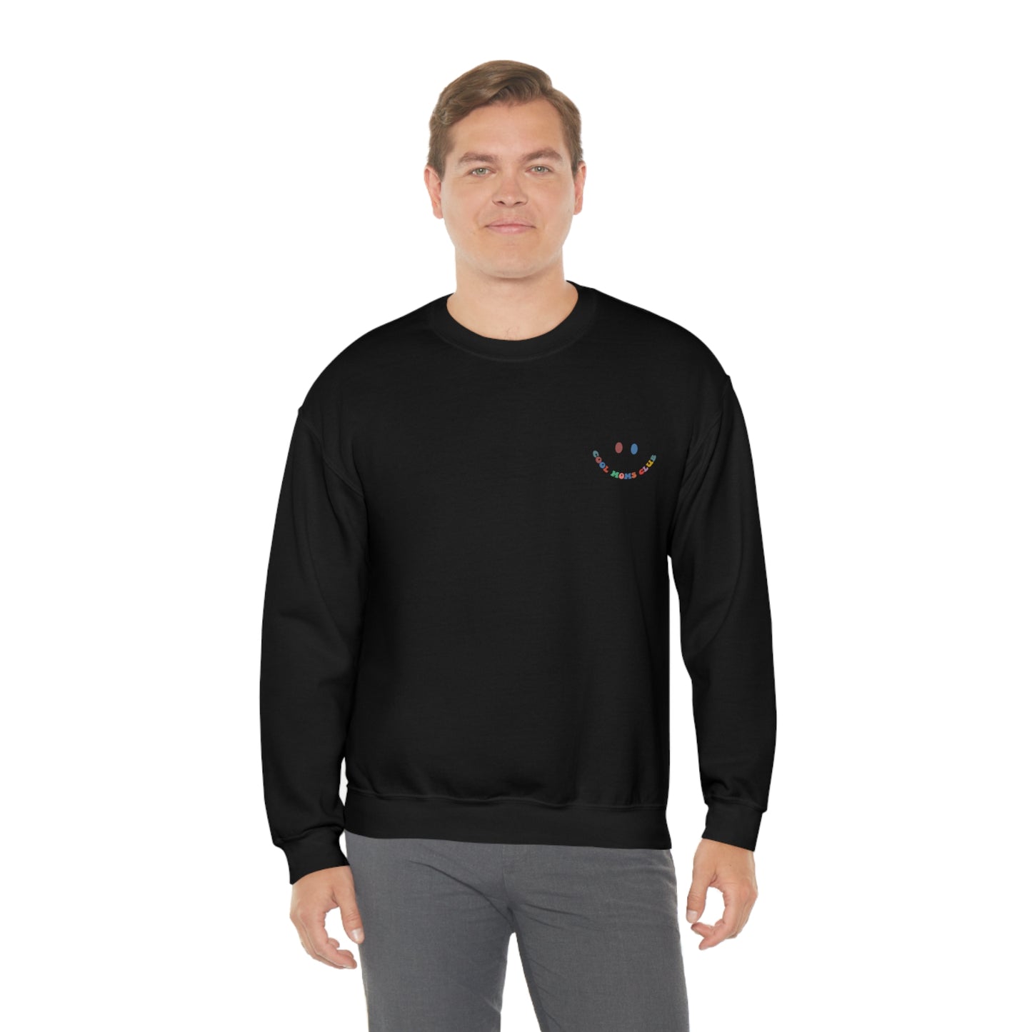 Cool Moms Club Unisex DryBlend® Crewneck Sweatshirt Front/Back Print