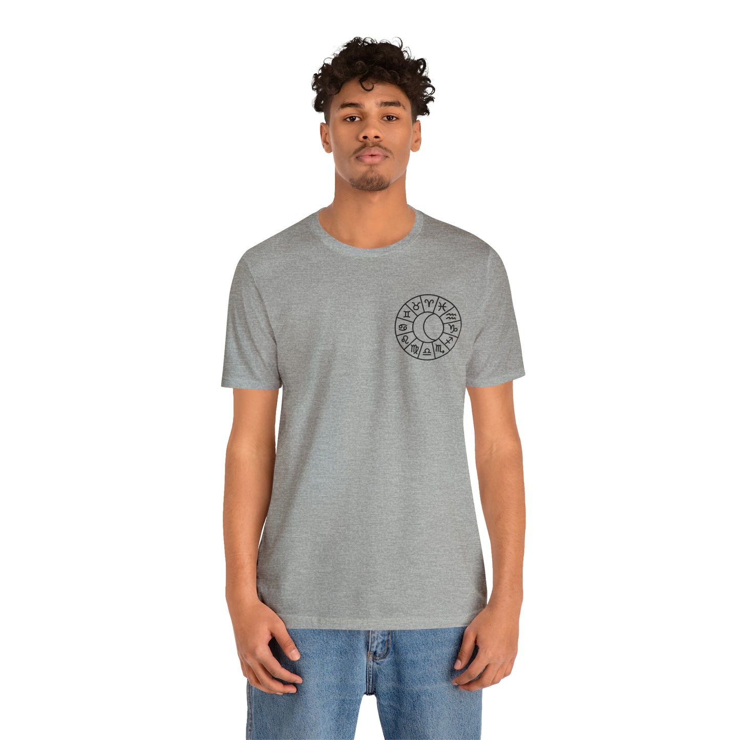 Zodiac Pisces - Astrology Unisex Jersey Short Sleeve Tee Front/Back Print