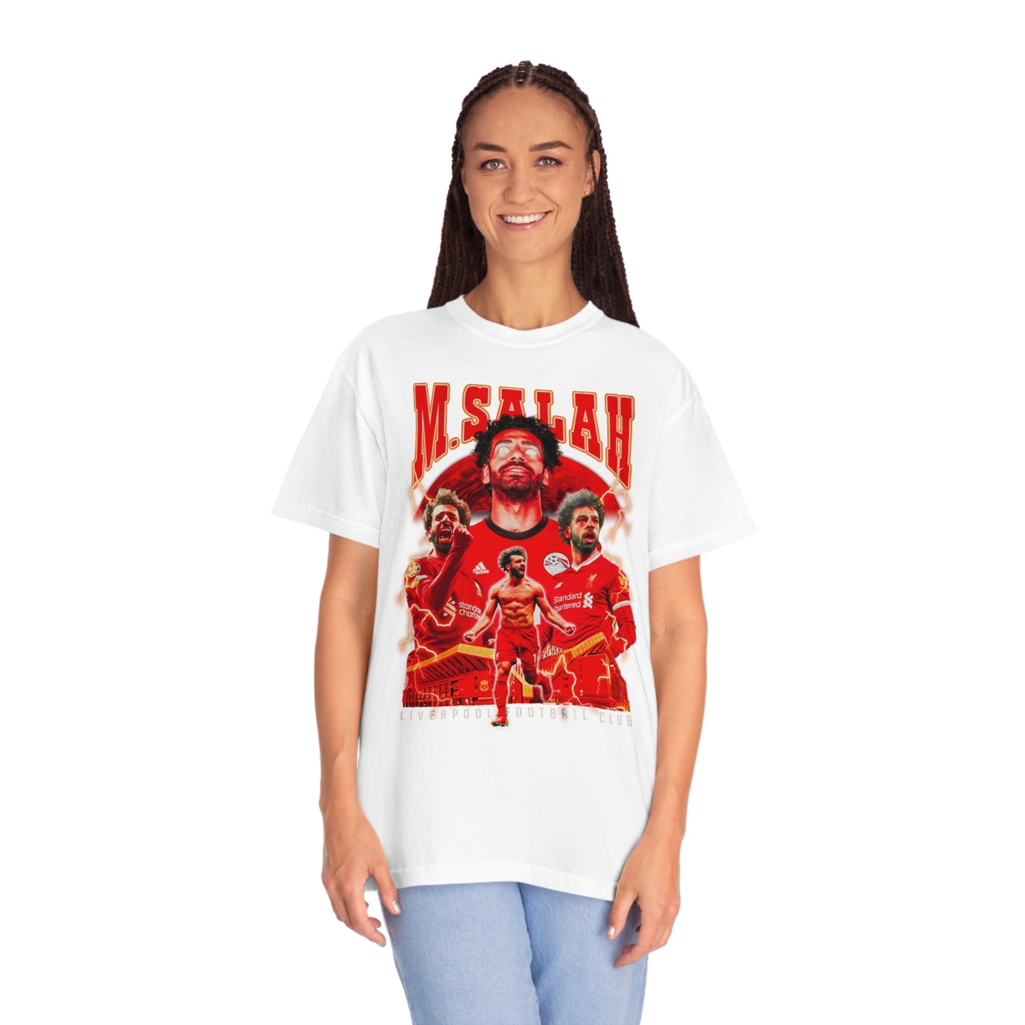 M.Salah Soccer Unisex Garment-Dyed T-shirt