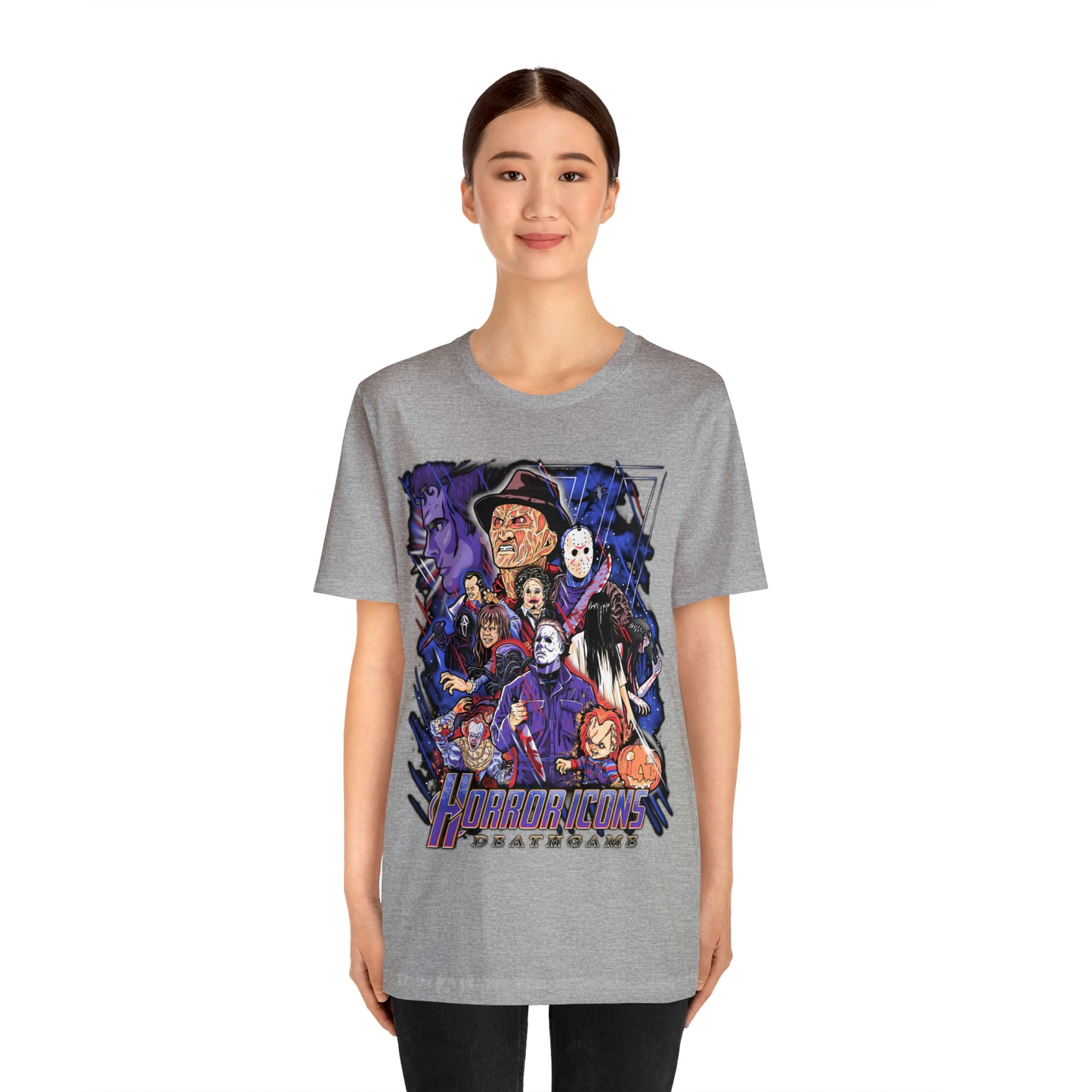 Horror Icons DeathGame | Unisex Jersey Short Sleeve Tee
