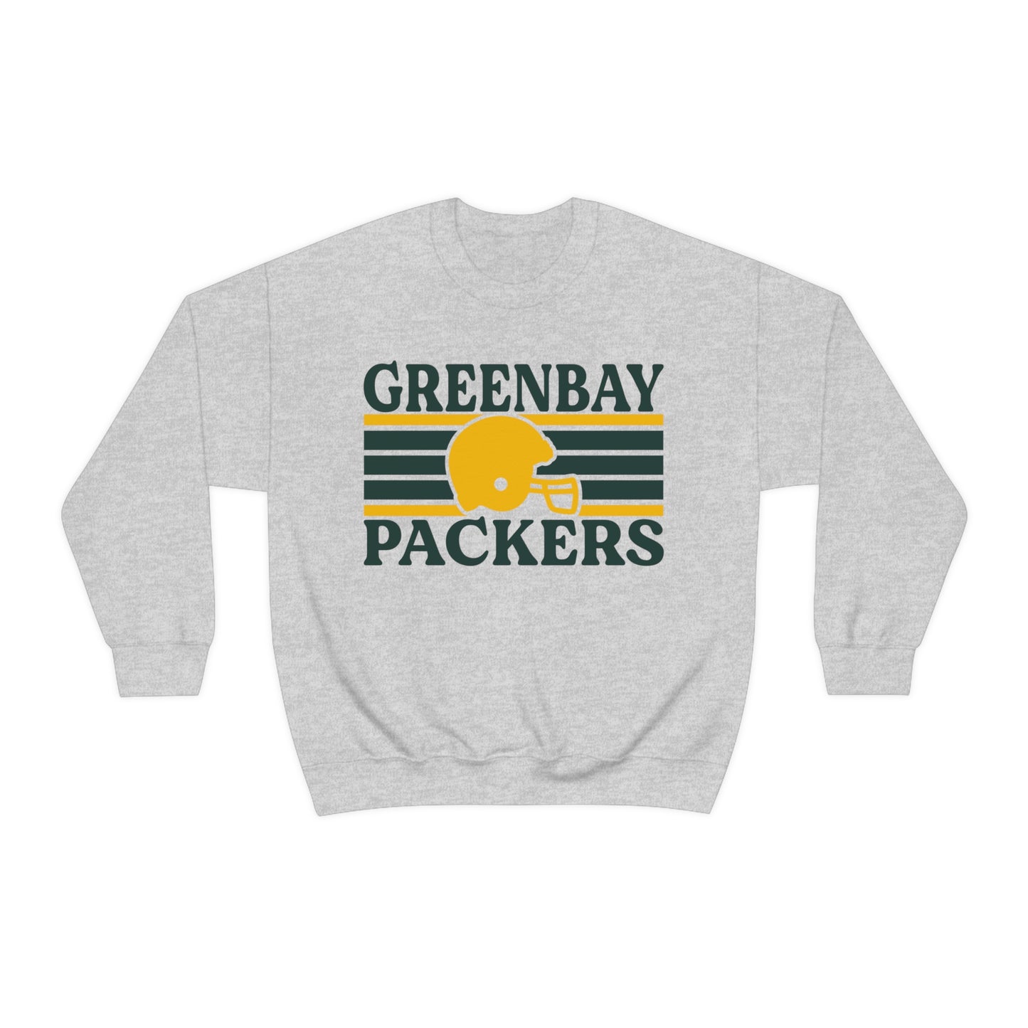 Retro Style Green Bay Football Unisex Heavy Blend Crewneck Sweatshirt