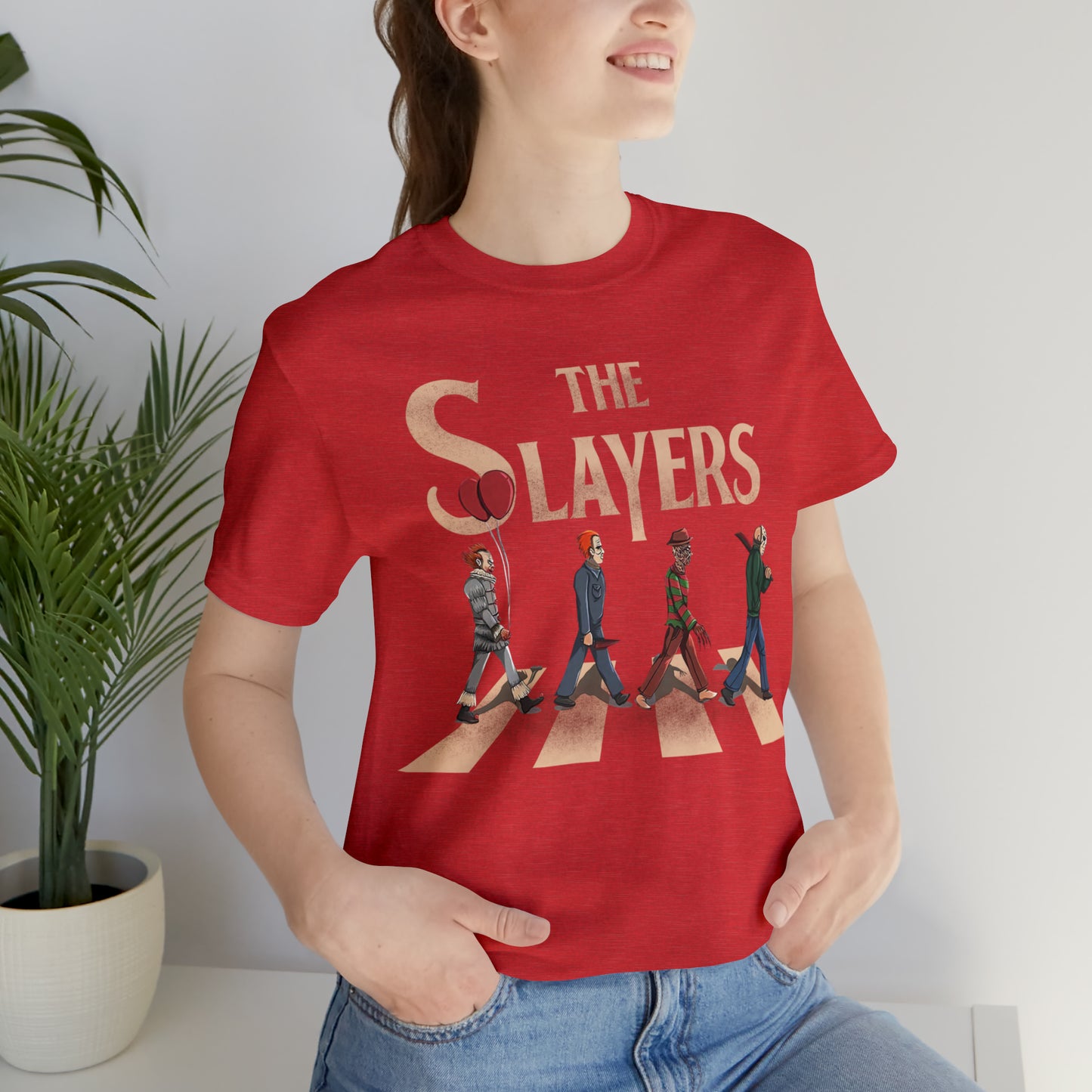 The Slayers Horror Character | Unisex Jersey Short Sleeve Tee