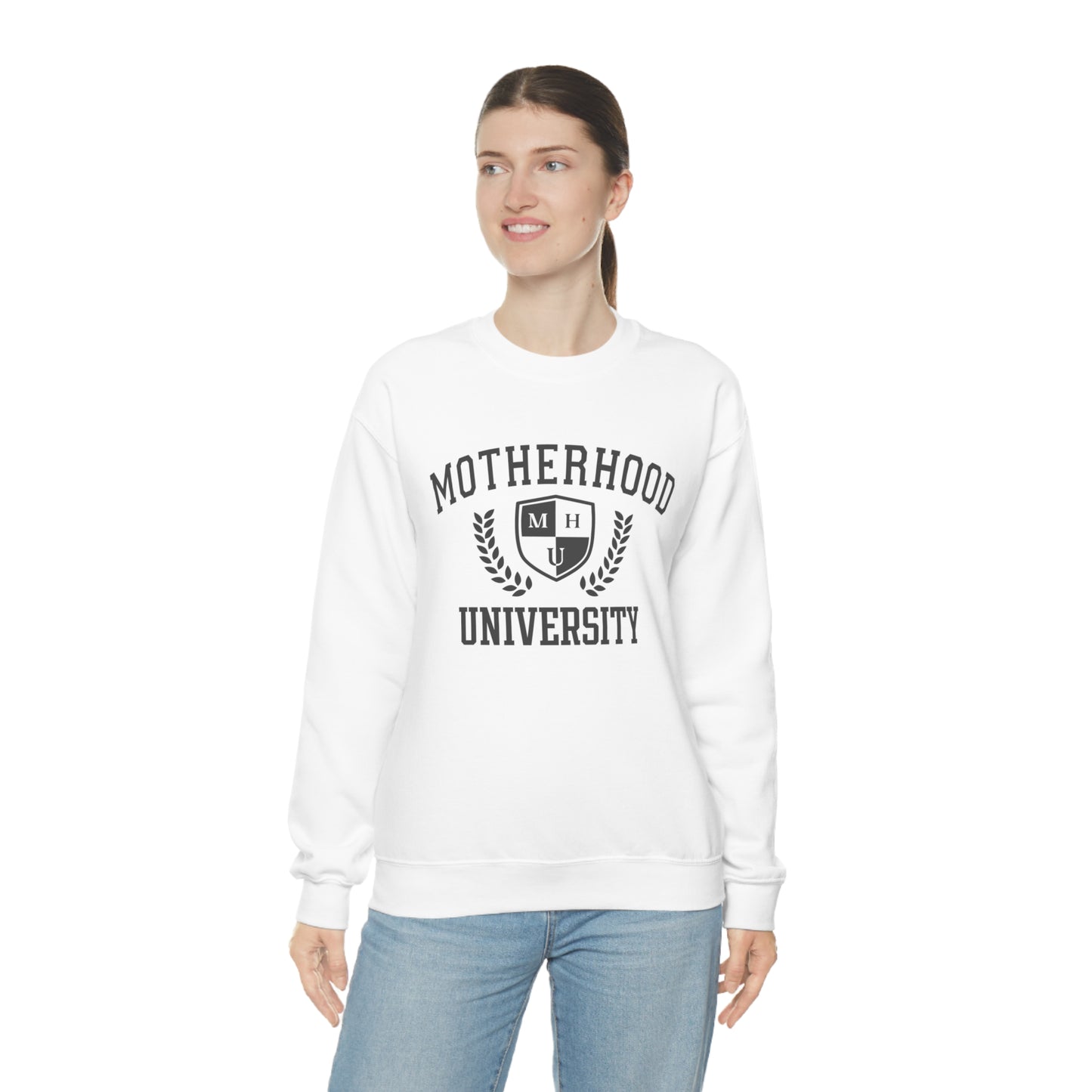 Motherhood University Unisex DryBlend® Crewneck Sweatshirt