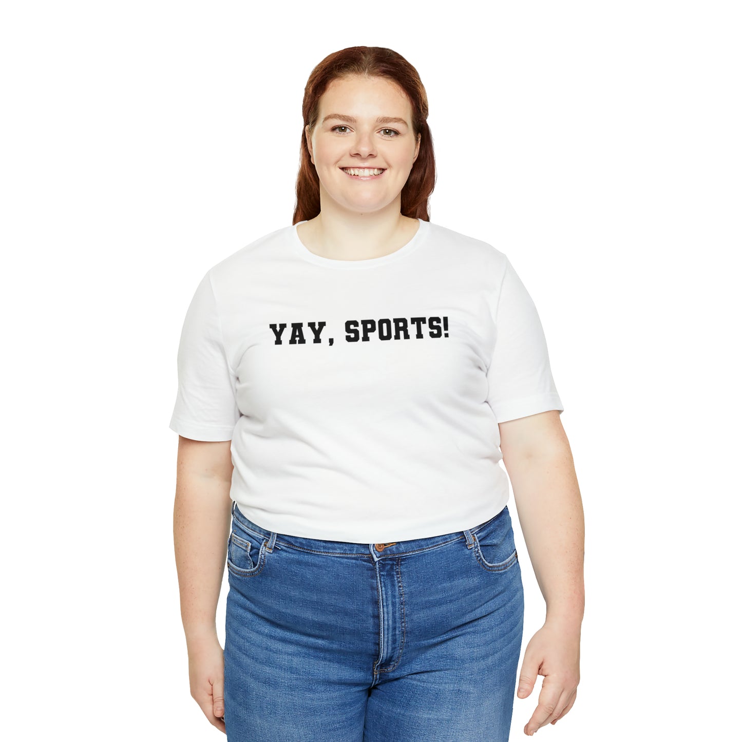 Yay, Sports! Unisex Jersey Short Sleeve Tee