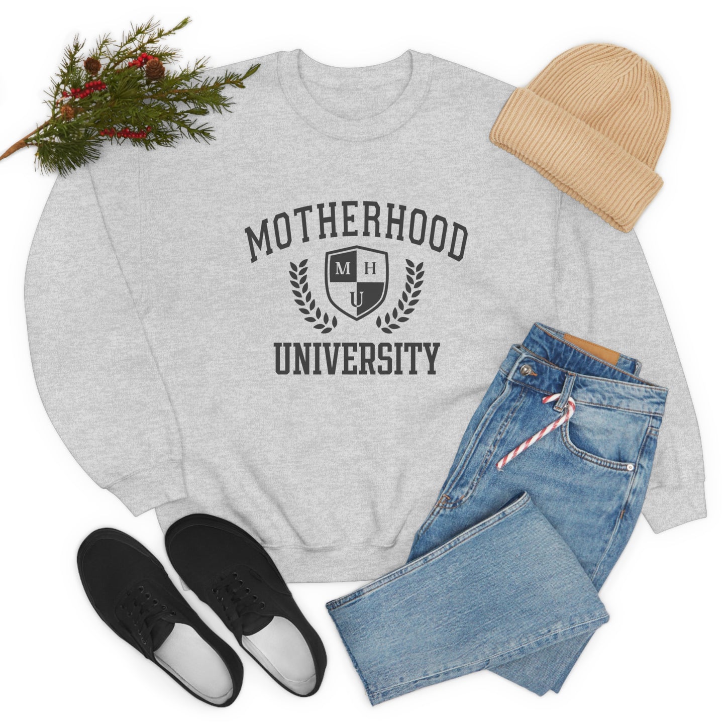 Motherhood University Unisex DryBlend® Crewneck Sweatshirt