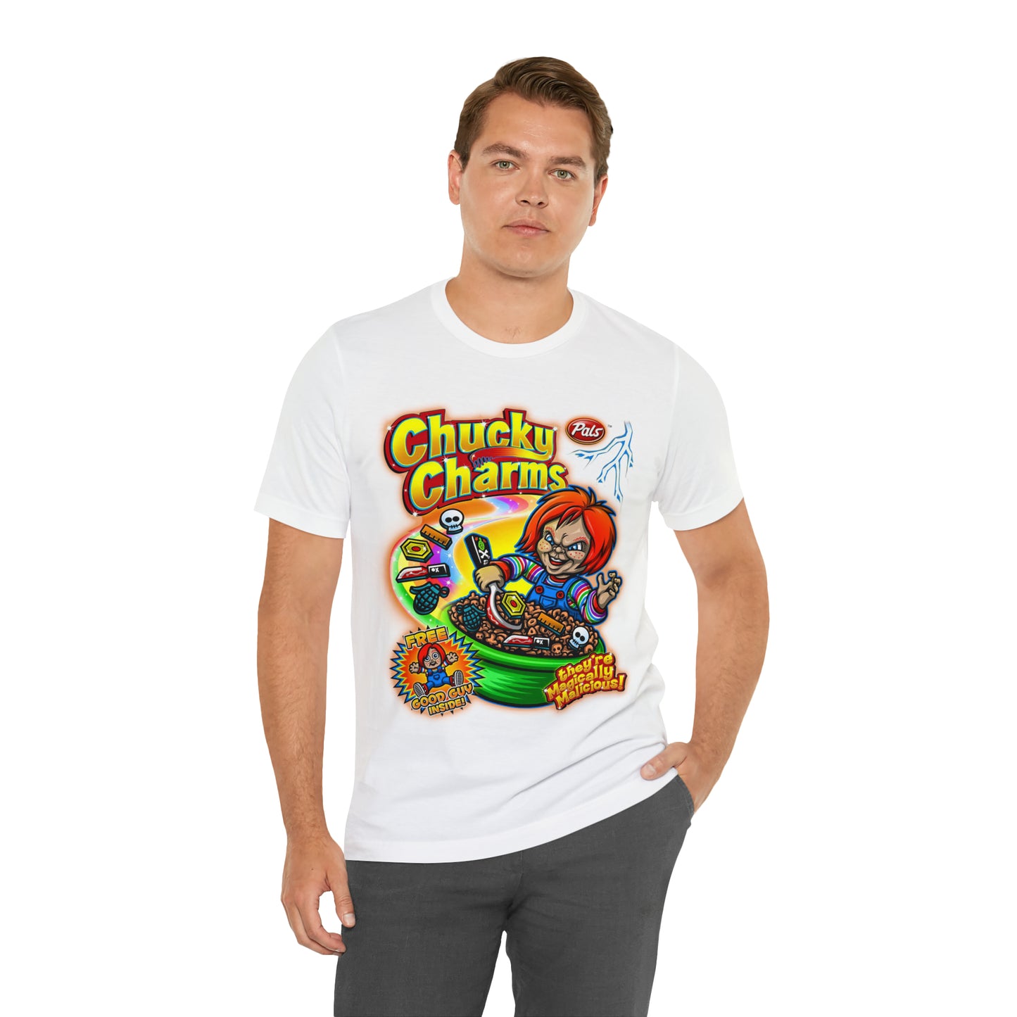 Chucky Charms | Unisex Jersey Short Sleeve Tee