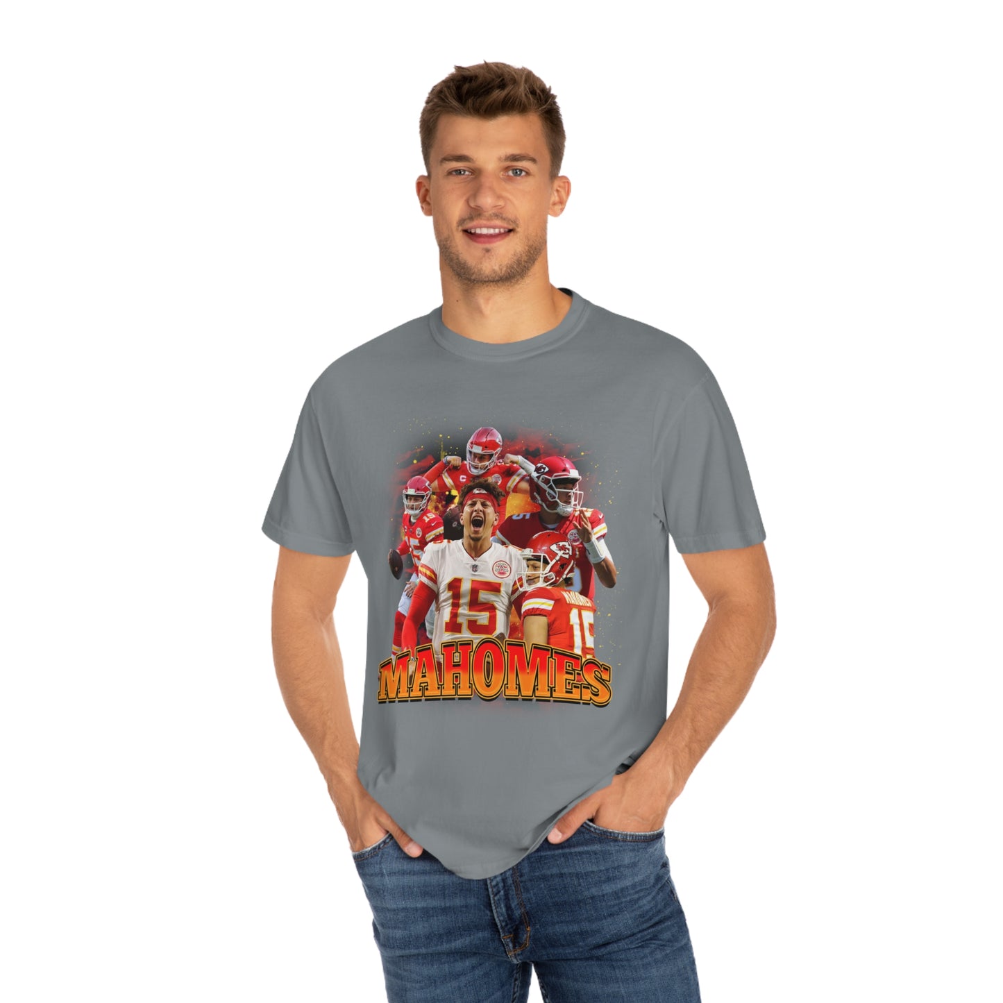 Kansas City Mahomes Football Unisex Garment-Dyed T-shirt