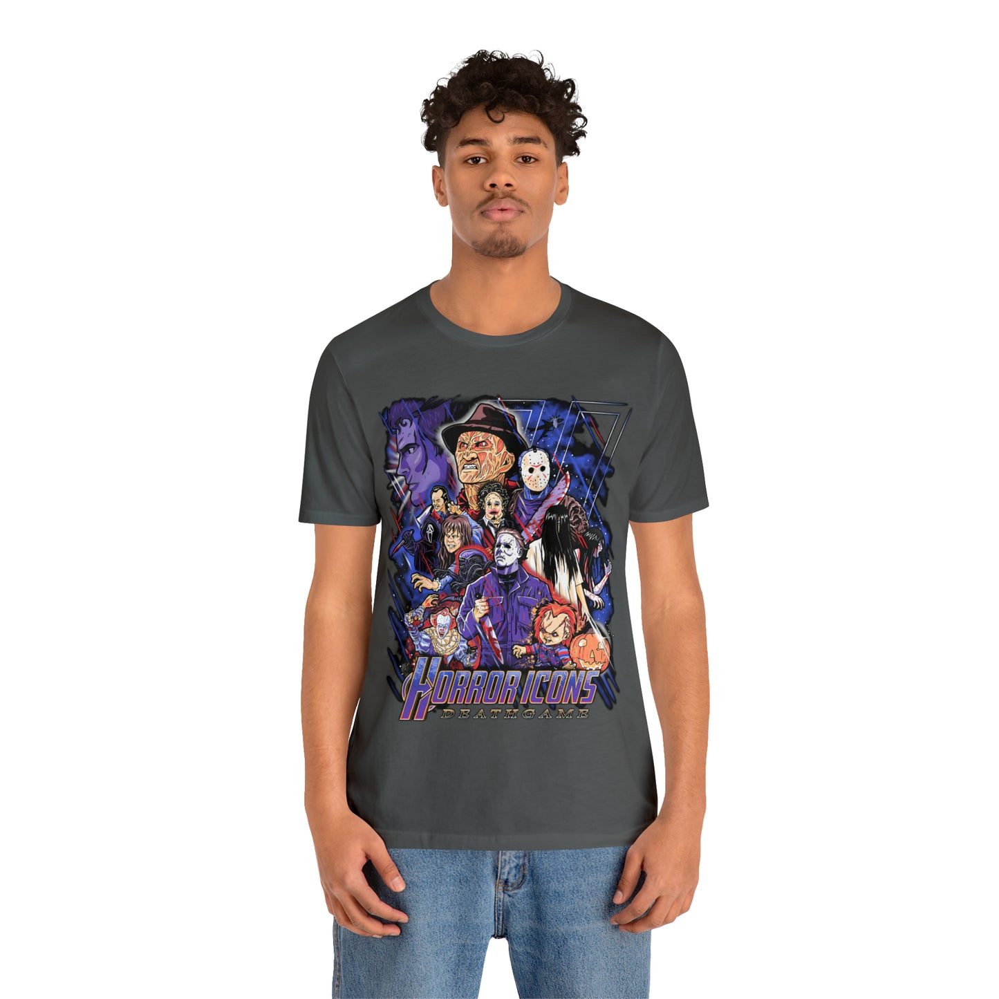 Horror Icons DeathGame | Unisex Jersey Short Sleeve Tee