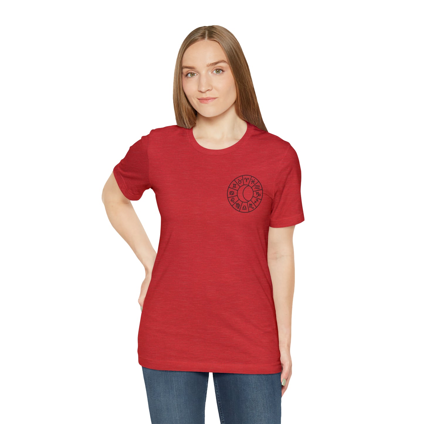 Zodiac Scorpio - Astrology Unisex Jersey Short Sleeve Tee Front/Back Print