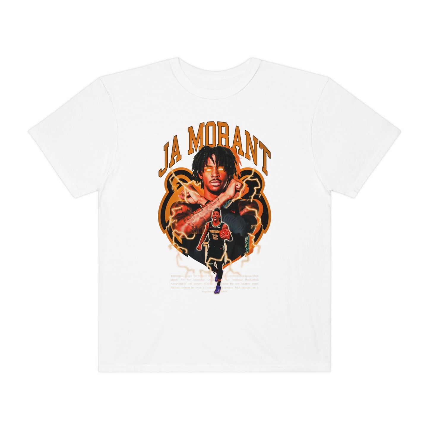 Ja Morant Memphis Basketball Unisex Garment-Dyed T-shirt