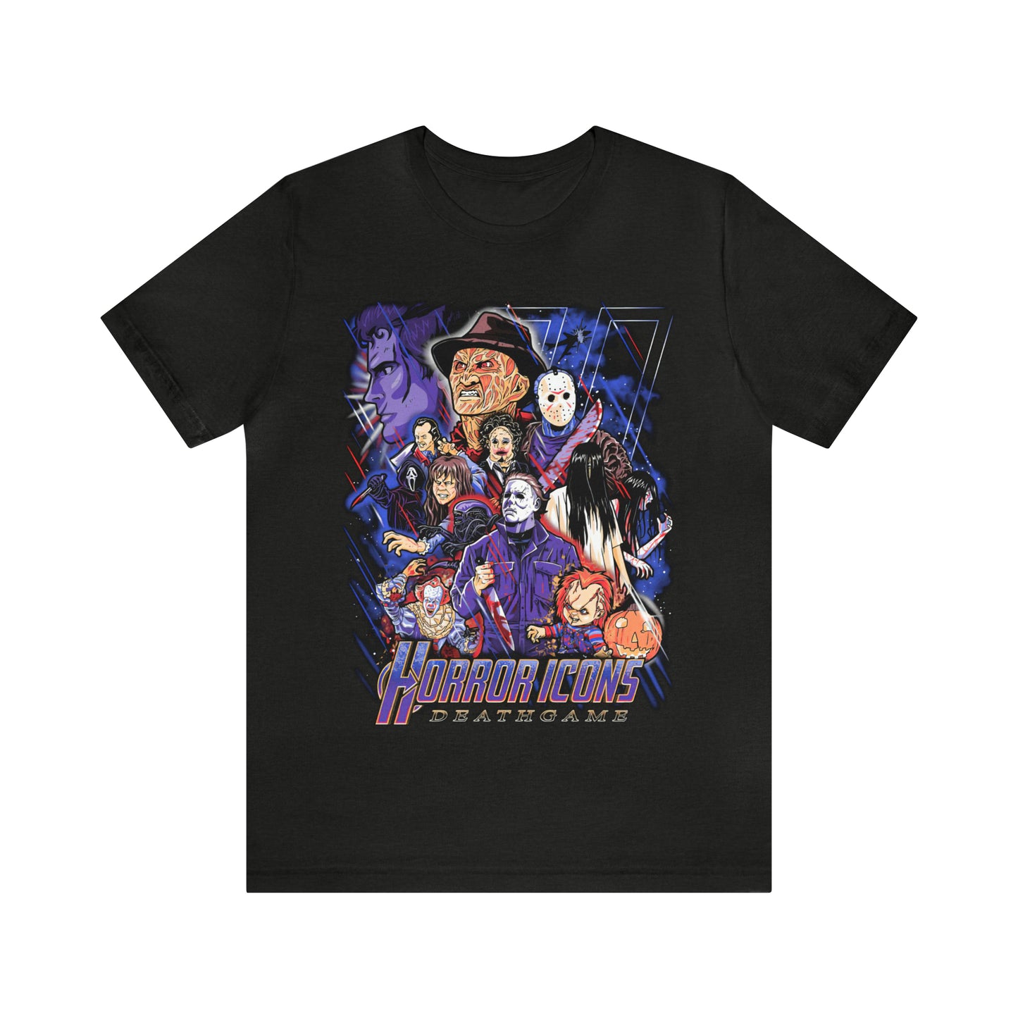 Horror Icons DeathGame | Unisex Jersey Short Sleeve Tee