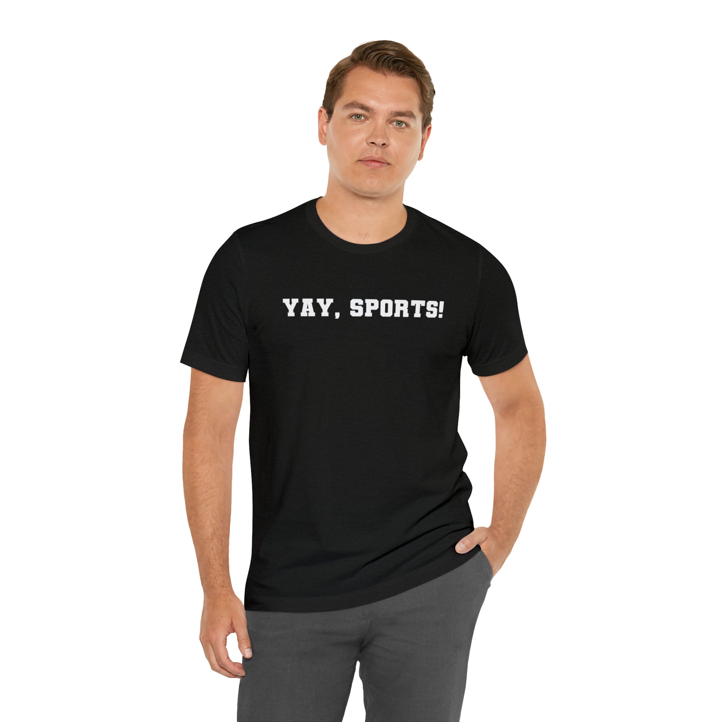 Yay, Sports! Unisex Jersey Short Sleeve Tee