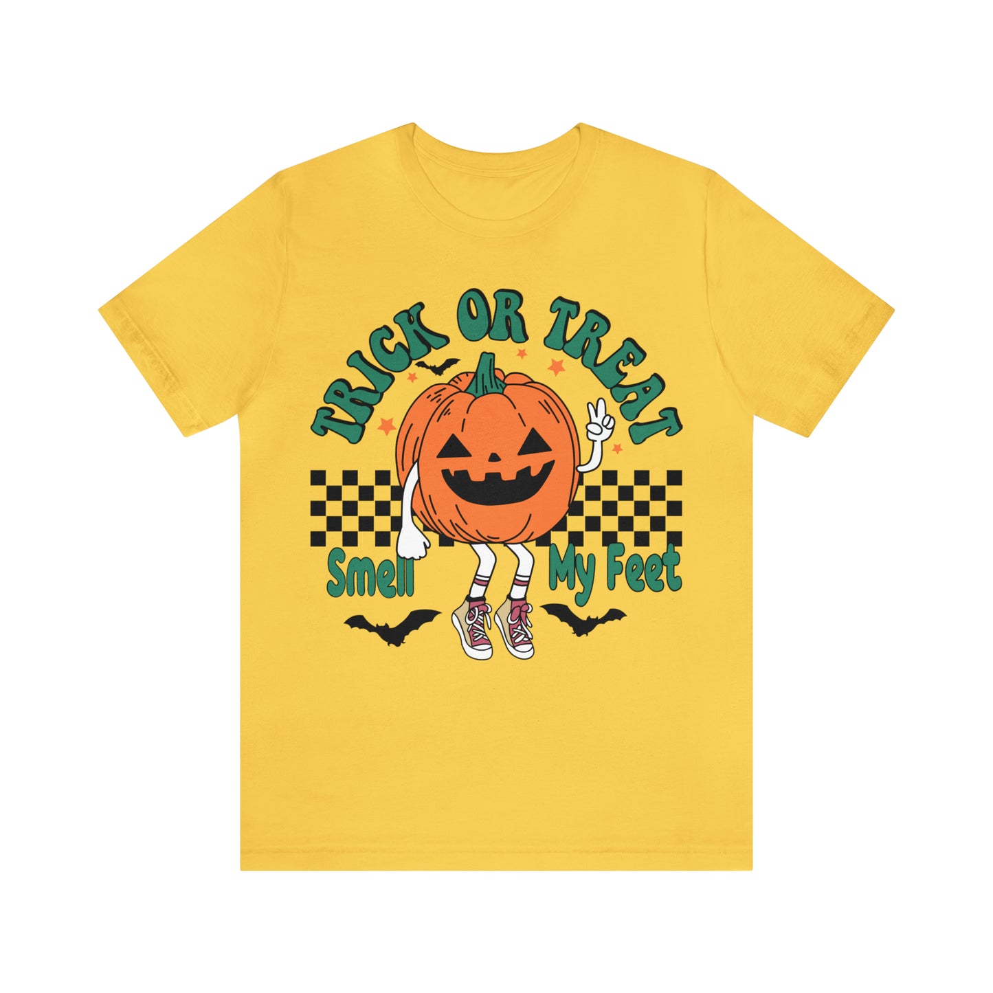Trick or Treat Smell My Feet | Unisex Jersey Short Sleeve Tee