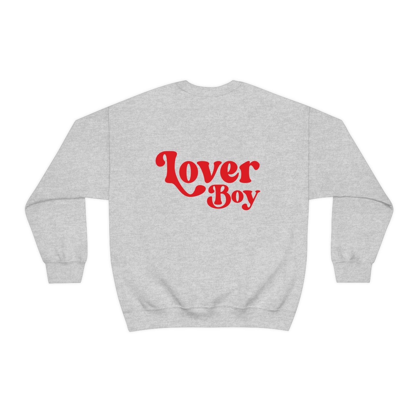 Heart Lover Boy Valentines Day Unisex Heavy Blend Crewneck Sweatshirt Front/Back Print