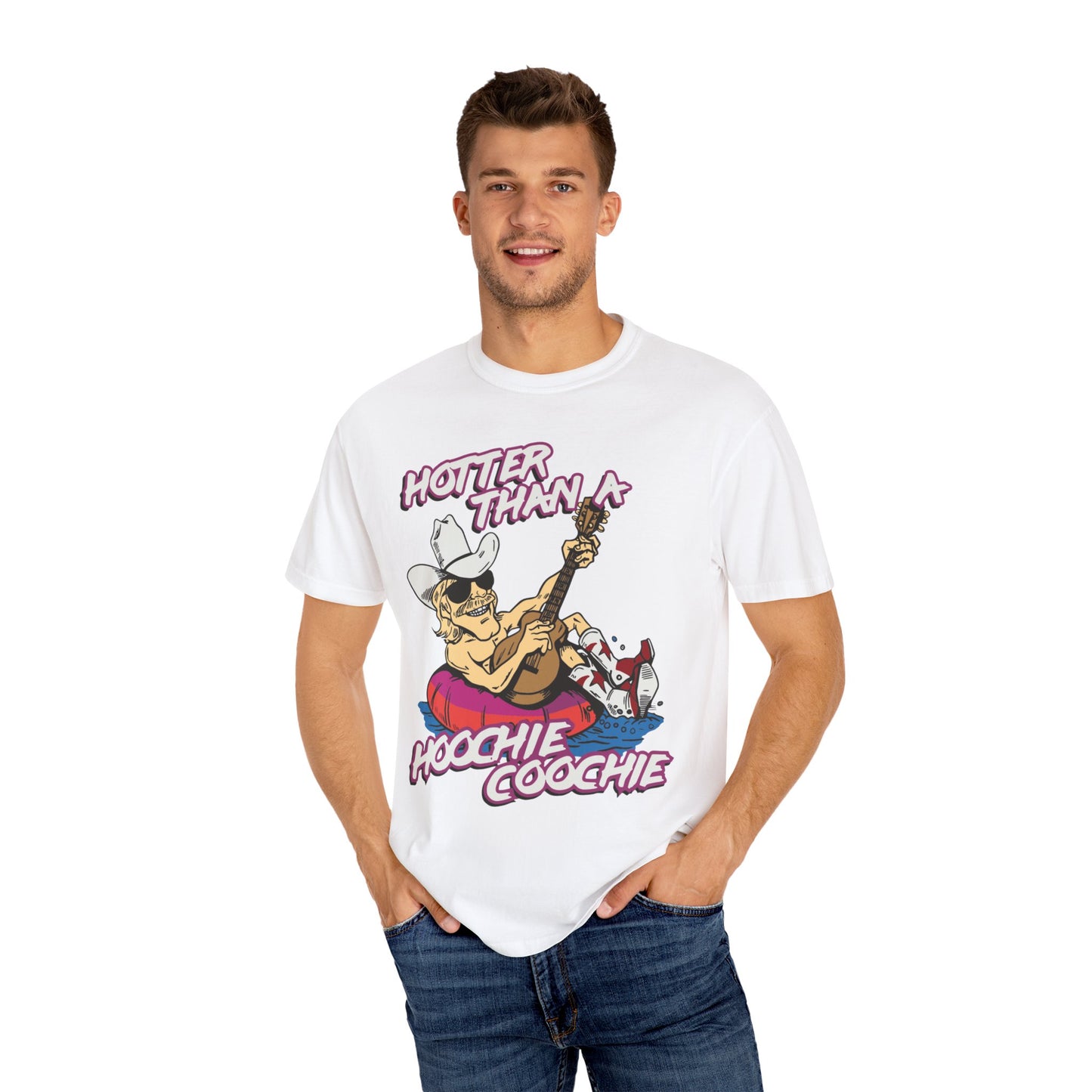 Hoochie Coochie Unisex Garment-Dyed T-shirt