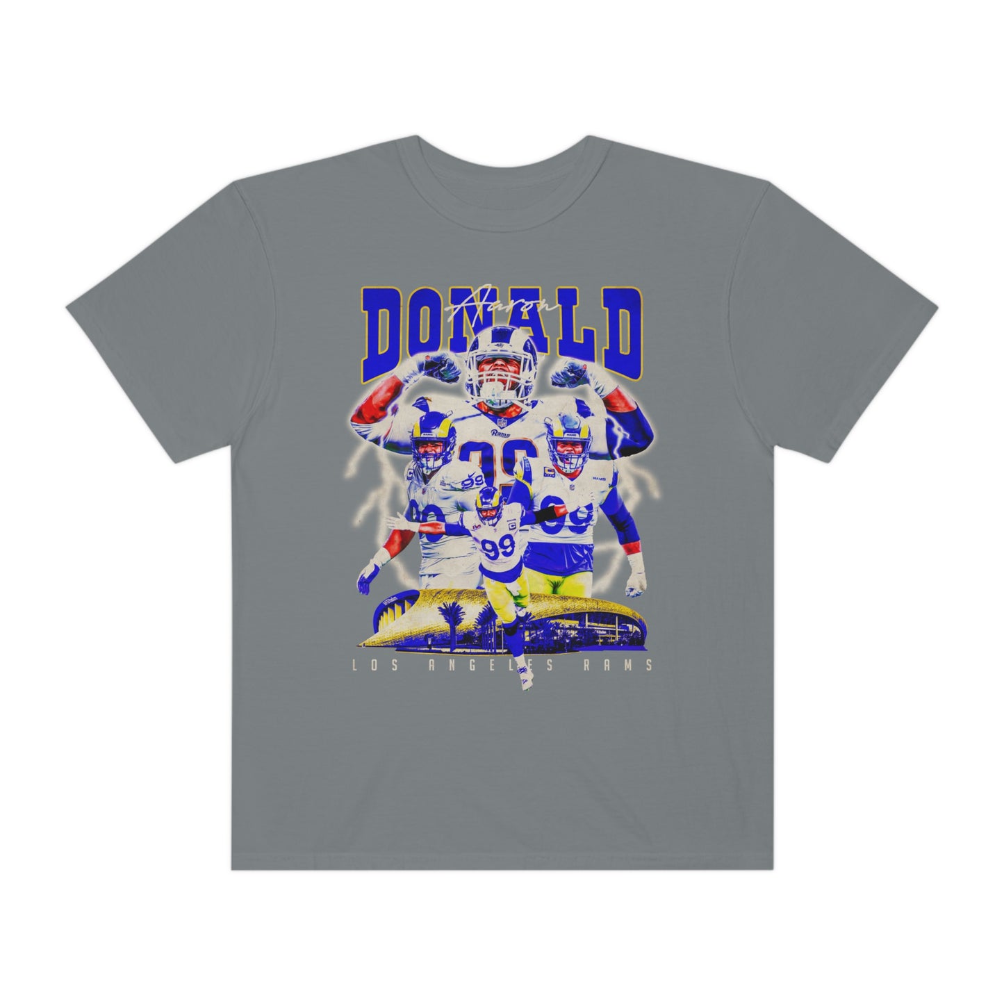 Donald Rams Football Unisex Garment-Dyed T-shirt