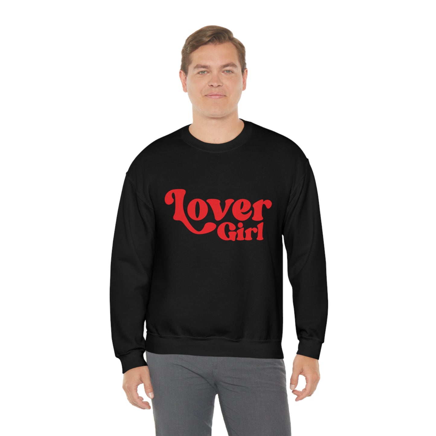 Lover Girl Valentines Day Unisex Heavy Blend Crewneck Sweatshirt