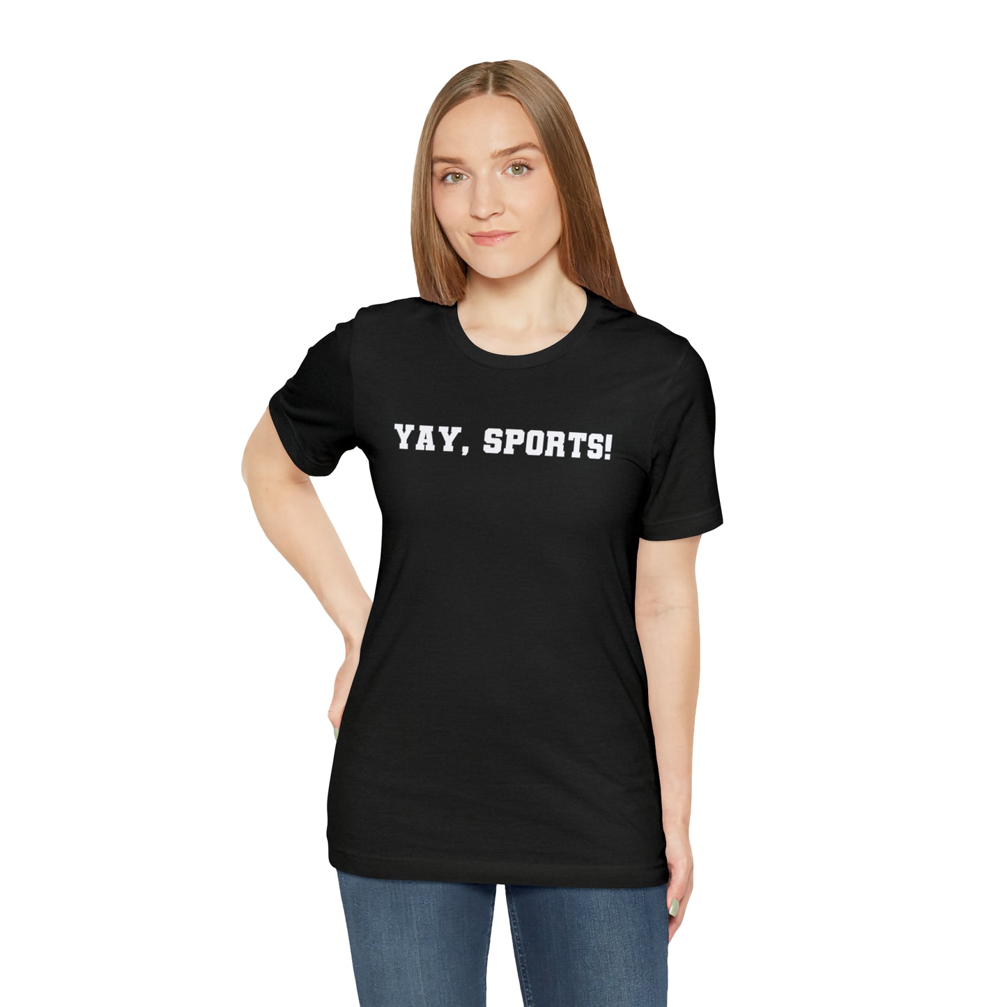 Yay, Sports! Unisex Jersey Short Sleeve Tee