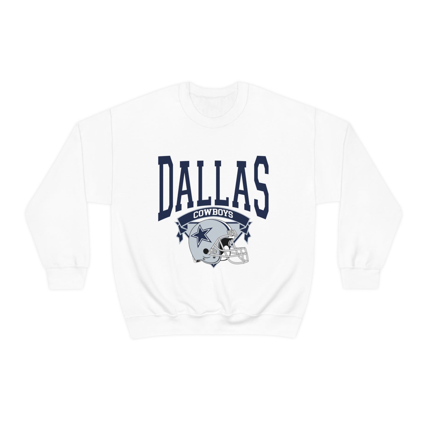 Dallas Cowboys Football Unisex Heavy Blend Crewneck Sweatshirt