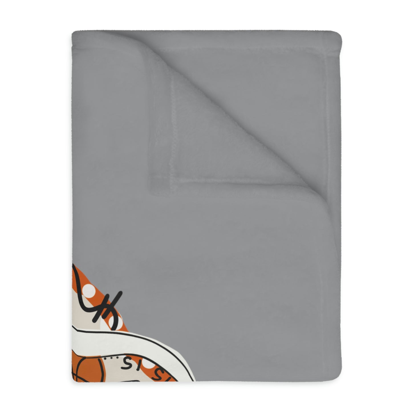 Longhorns Velveteen Minky Throw Blanket