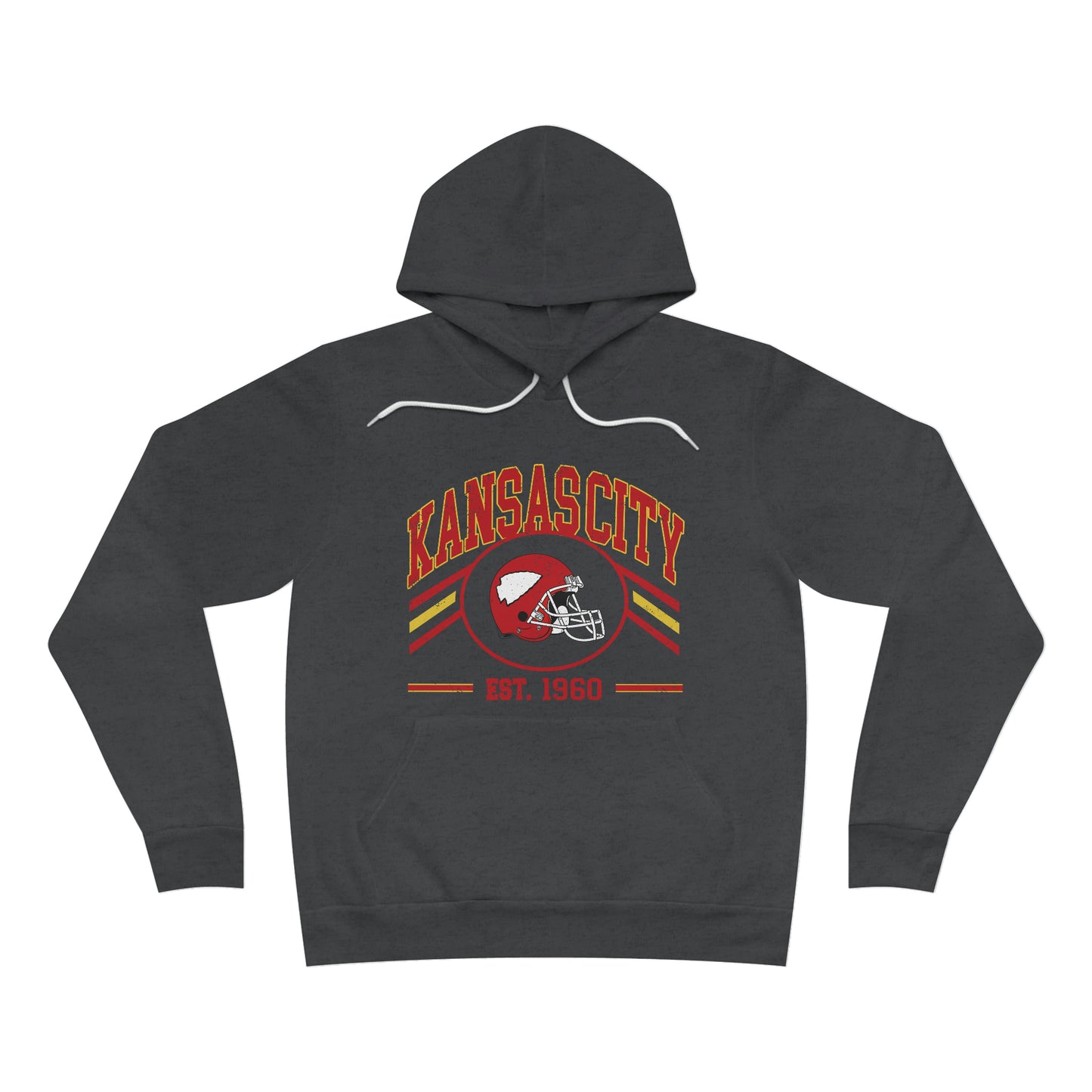 Kansas City Football Unisex Sponge Fleece Pullover Hoodie
