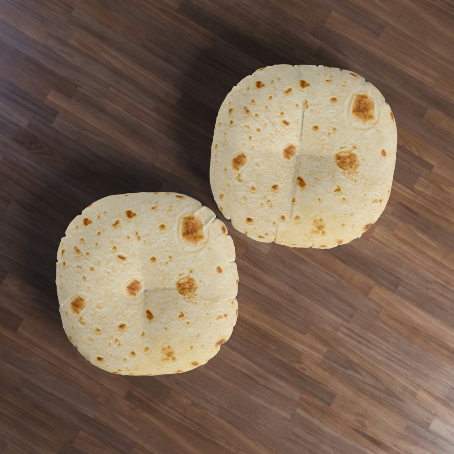 Tortilla Tufted Floor Pillow, Round