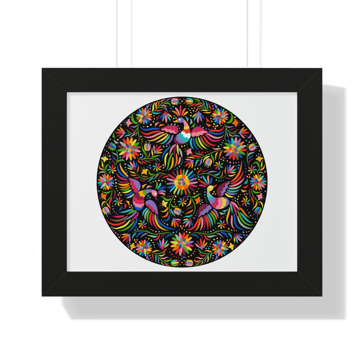 Hispanic Themed Framed Horizontal Poster